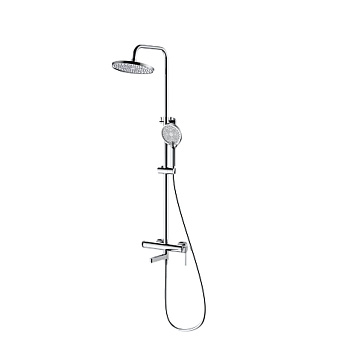 Душевая стойка со смесителем DQ Bonn DA1703701, хром (4)