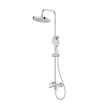 Душевая стойка BELZ B24786 с изливом, хром (10)