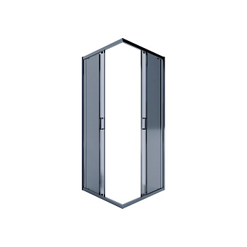 Душевое ограждение ALEX BAITLER AB1490B4 (900x900x2000) тонированное стекло