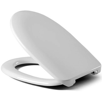 Сиденье для унитаза HARO 525965 Nordika, Нордика, стальное крепление, дюропласт, белое