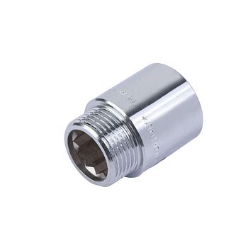 Удлинитель 1/2"  НРхМ22 ВР L-15 мм TIM SFM022-15M хром (мин.10/220)