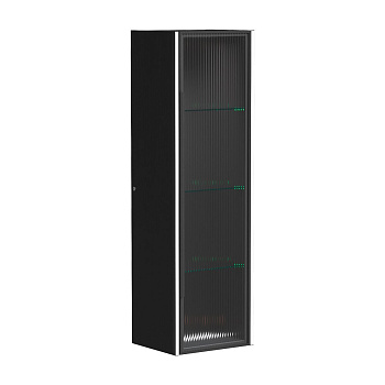 Пенал подвесной универсальный EQUIL Stoune 36 ppSTOUNE36.R/L-35, дуб черный
