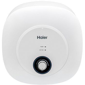 Водонагреватель электрический накопительный 15 л. Haier ES15V-MQ1 над мойкой