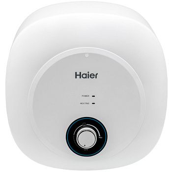 Водонагреватель электрический накопительный 10 л. Haier ES10V-MQ1 над мойкой