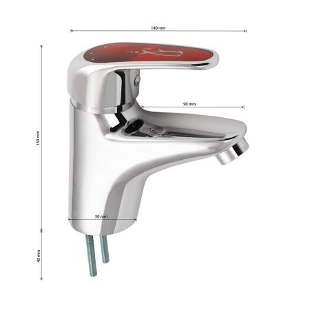 Смеситель для умывальника Russia-Moscow 2630