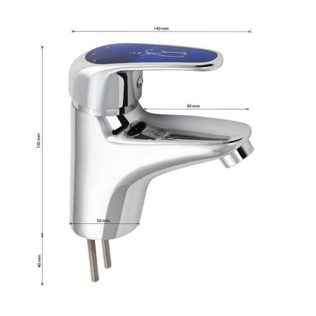Смеситель для умывальника Russia-Moscow 2530