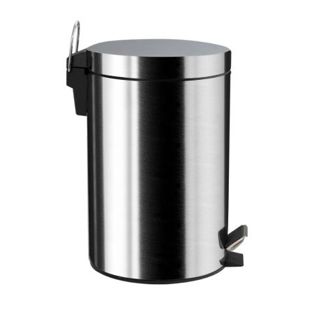 Ведро для мусора Санакс 112 (212) из нержавеющей стали с педалью 12 л