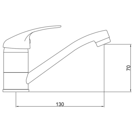Смеситель для умывальника Gross Aqua Mini 3210213C-15 G0109