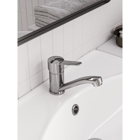 Смеситель для умывальника Gross Aqua Alfa 3210313С-G0109