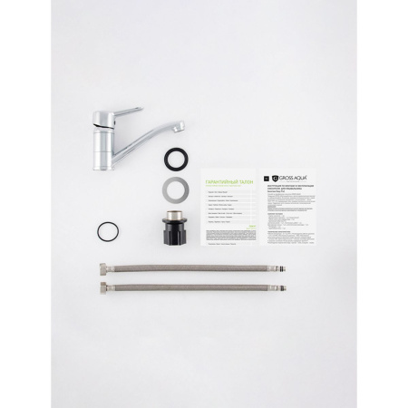 Смеситель для умывальника Gross Aqua Alfa 3210313С-G0109