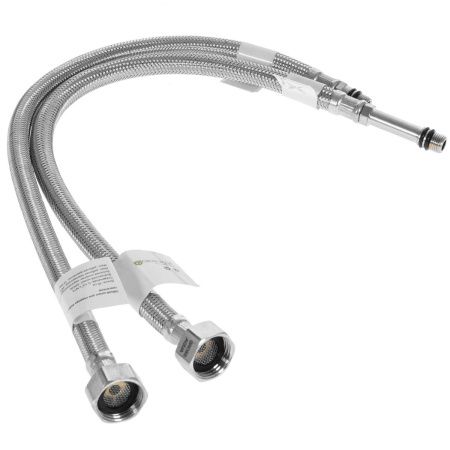 Смеситель для кухни Gross Aqua ColorFlex 3241508B с гибким изливом чёрный