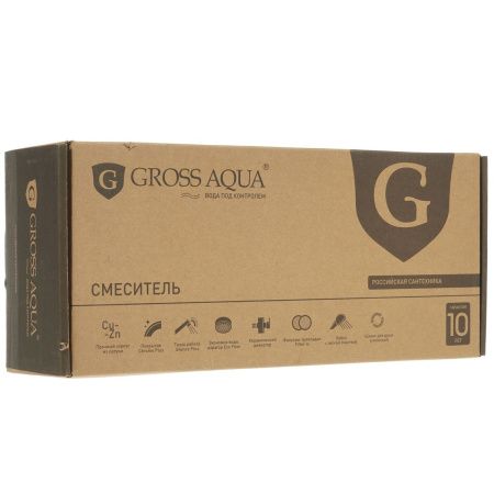 Смеситель для ванны Gross Aqua Optima 7518511С-35F
