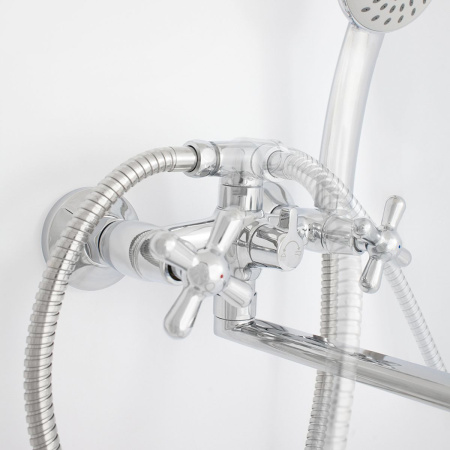 Смеситель для ванны Gross Aqua Retro 7016083С-35L(F)-Н