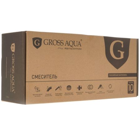 Смеситель для ванны Gross Aqua Yota 7088039C-35L(F)