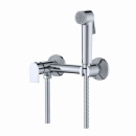 Смеситель для биде Gross Aqua Bidet GA012201C встраиваемый с гигиенической лейкой