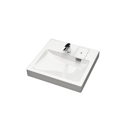 Раковина для ванной MARRBAXX Монако V51D1 над стиральной машиной с кронштейном