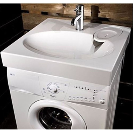 Раковина для ванной MARRBAXX Мэйси V5D1 над стиральной машиной с кронштейном V5