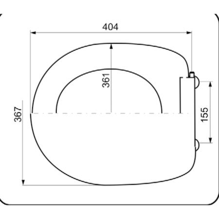 Сиденье для унитаза Уклад СУ 81.05.00 Белое
