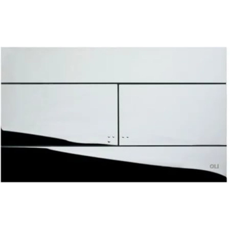 Панель смыва для инсталляции OLI SLIM Oliveira 659044 хром глянцевый