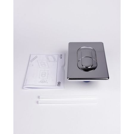 Панель смыва для инсталляции OLI SALINA 640084 хром глянцевый