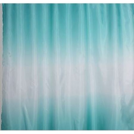 Штора для ванной Санакс 01-01 Бирюзовый цветовой переход 180х180