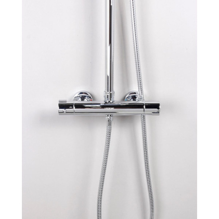 Душевая система LEDEME L2411 с термостатическим смесителем и тропическим душем