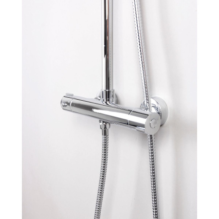 Душевая система LEDEME L2411 с термостатическим смесителем и тропическим душем