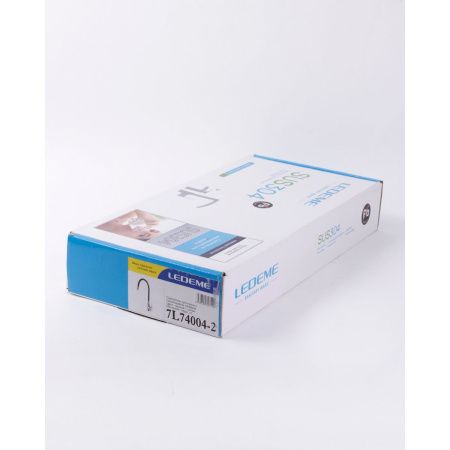 Смеситель для кухни Ledeme L74004-2 с гибким изливом