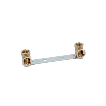 Планка с водорозетками ф1/2"х1/2" Вн/Вн TIM FZ022