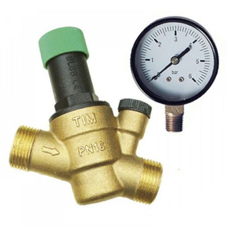 Редуктор давления 3/4"х3/4" Нр/Нр Tim BL6823A