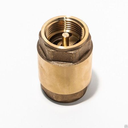 Обратный клапан 1/2"х1/2" Вн/Вн Tim JH-1010 усиленный латунный шток