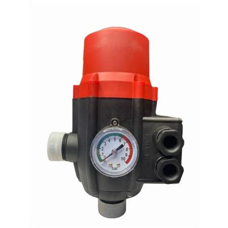 Блок автоматики с манометром для насоса TIM PS-01A