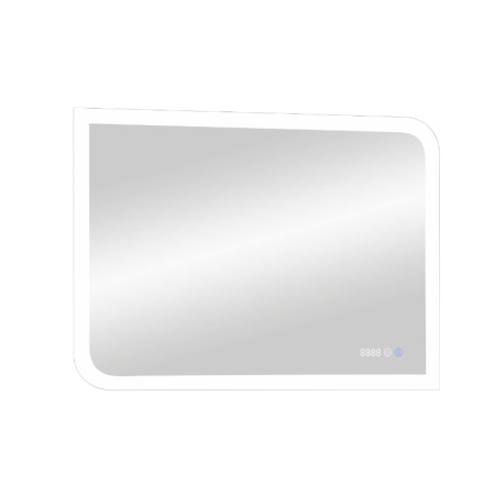 Зеркало для ванной Fantasy ЗЛП171 800х600 LED подсветка с часами