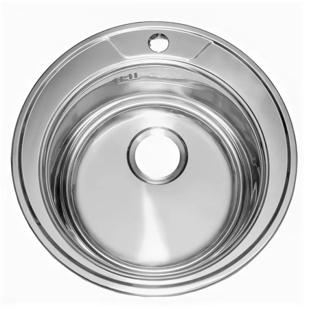 Мойка для кухни врезная LEDEME L84949-6 из нержавеющей стали, 49*49 см с сифоном
