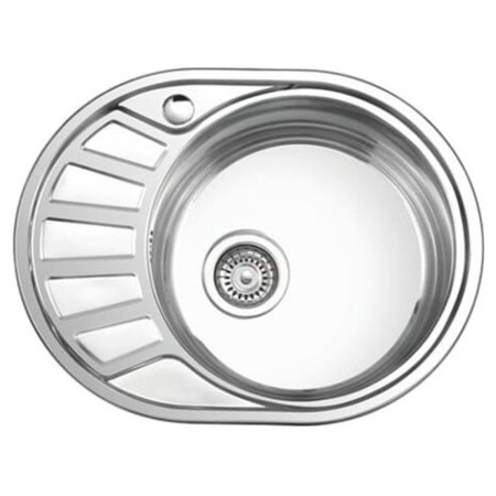 Мойка для кухни врезная LEDEME L85745-R из нержавеющей стали, 57*45 см правая с сифоном