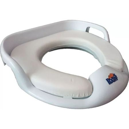Накладка на унитаз детская ОКЕАН BossBaby 103-535-01 Белая с ручками