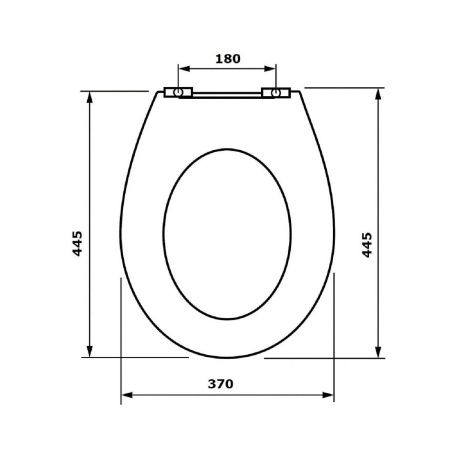 Сиденье для унитаза Океан Фламинго 104-406-20