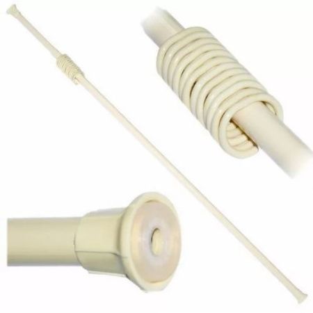 Карниз для ванной ОКЕАН 509 Кремовый прямой