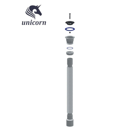 Сифон гофрированный Unicorn D230