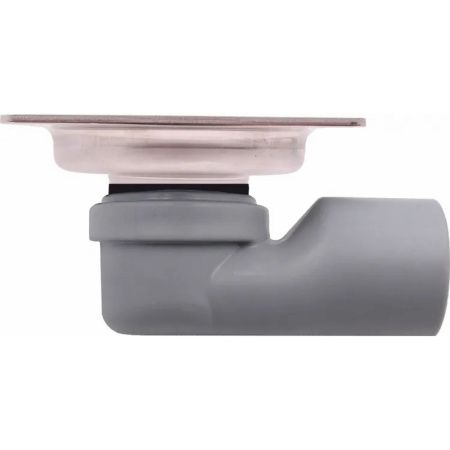 Нижняя часть трапа MAGdrain пластиковая для бокового подключения к канализации  015