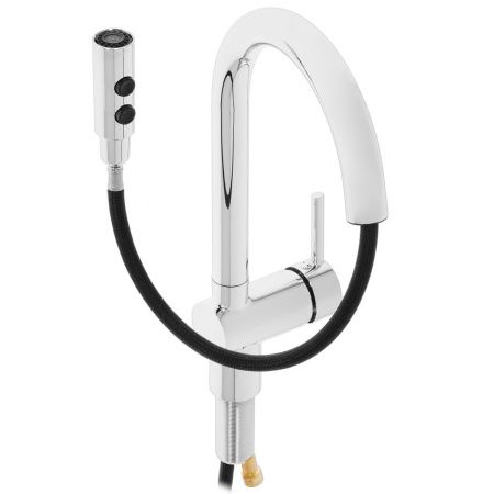 Смеситель для кухни Gross Aqua Extra 3140609С с вытяжным изливом