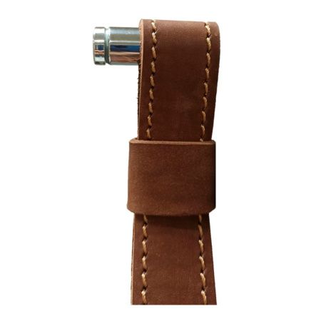 Зеркало  Ритц D 650 на ремне из натуральной кожи коричневого цвета Зеркало  Ритц D 650 на ремне из натуральной кожи коричневого цвета