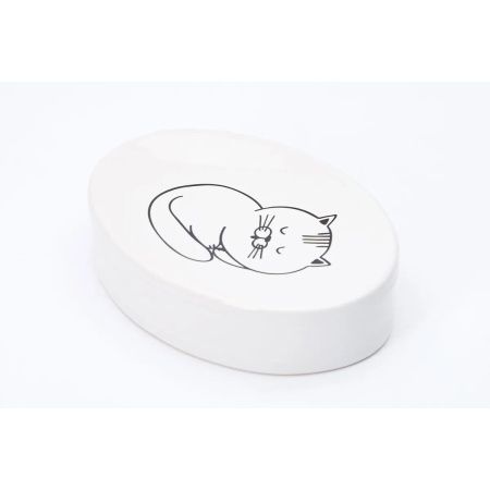 Мыльница для ванной FORA Happy Cats FOR-HC036 настольная
