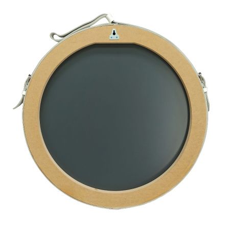 Зеркало  Ритц D 500 на ремне из натуральной кожи белого цвета Зеркало  Ритц D 500 на ремне из натуральной кожи белого цвета