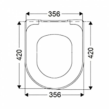 Сиденье для унитаза HARO Лидо 531219 Белое с микролифтом