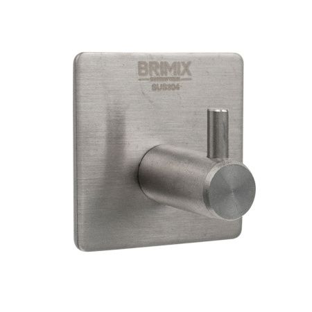 Крючок для ванной BRIMIX 535 одинарный из нержавеющей стали