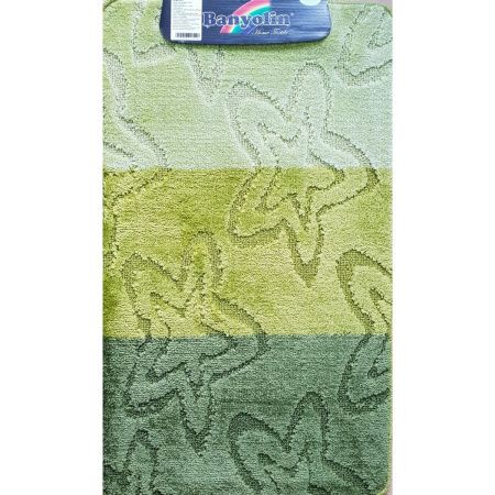 Коврик для ванной Санакс 00213 SILVER одинарный Зеленый 60х100 см