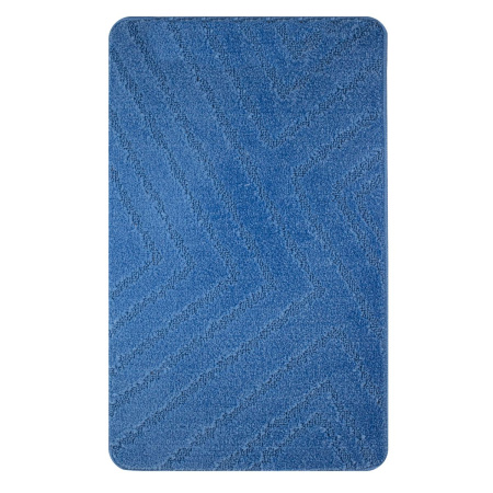 Коврик для ванной Санакс 00298 CLASSIC UNI одинарный  Синий 55х90 см