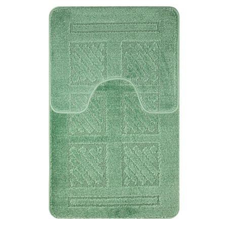 Коврик для ванной Санакс 00285 CLASSIC UNI двойной  Фисташковый 55х90 + 45х55 см