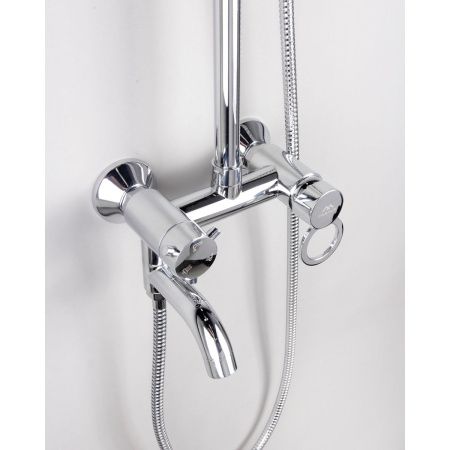 Душевая система FASHUN A2422 со смесителем с тропическим душем